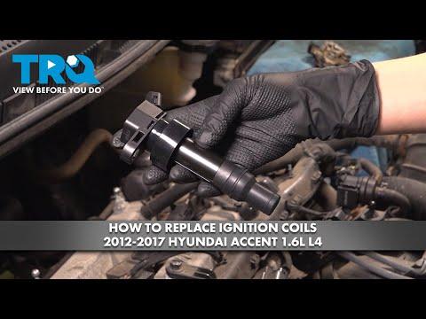 How to Replace Ignition Coils 2012-2017 Hyundai Accent 1.6L L4