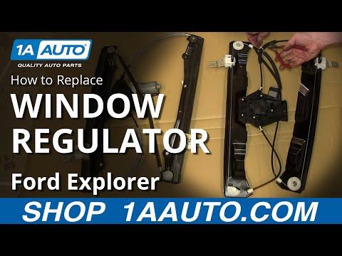 How to Replace a Front Window Regulator on a 2007 Ford Explorer (Driver or Passenger)