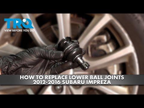 How to Replace Front Lower Ball Joints on a 2018 Subaru Impreza (DIY Guide)