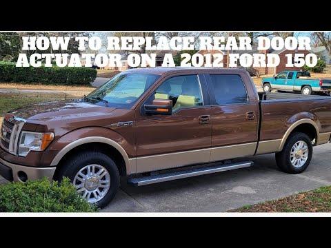 How to Replace the Rear Door Lock Actuator on a 2012 Ford F-150