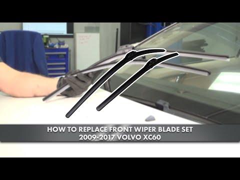 How to Replace Front Windshield Wipers on a 2010-2017 Volvo XC60