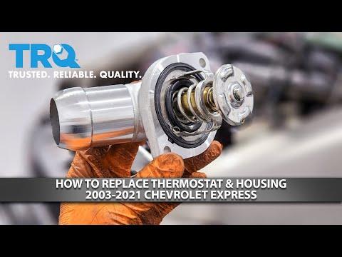 How to Replace the Thermostat on a 2007-2022 GMC Savana 2500 (Cooling System Repair Guide) (Engine: V8 6.6L)