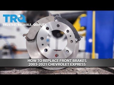 How to Replace Front Brake Pads and Rotors on a 2003-2018 GMC Savana 2500 (Engine: V8 6.6L)