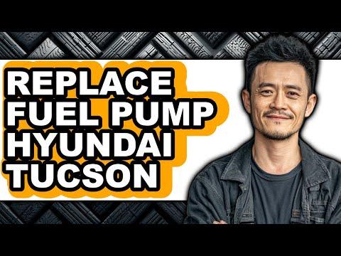 How to Replace the Fuel Pump on a 2012-2013 Hyundai Tucson (Engine: Inline 4 2.0L)