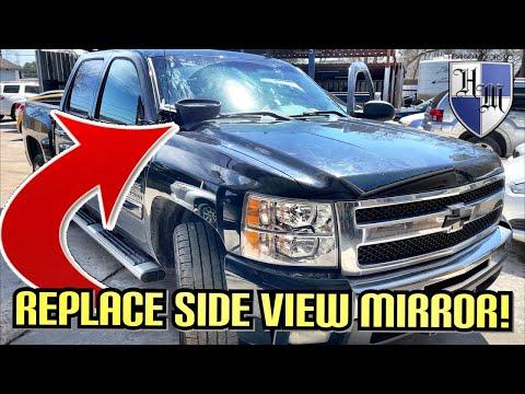 HOW TO REPLACE SIDE VIEW MIRRORS ON CHEVY SILVERADO, GMC SIERRA, TAHOE, YUKON, SUBURBAN FAST & EASY!