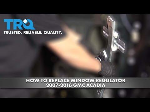 How to Replace Window Regulator 2007-16 GMC Acadia