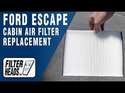 How to Replace Cabin Air Filter 2015 Ford Escape | AQ1211