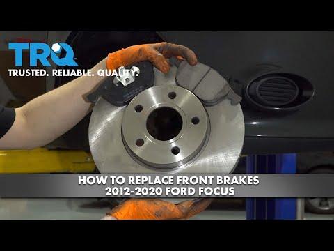 How to Replace Front Brake Pads on a 2005-2018 Ford Focus (Engine: Inline 4 2.0L)