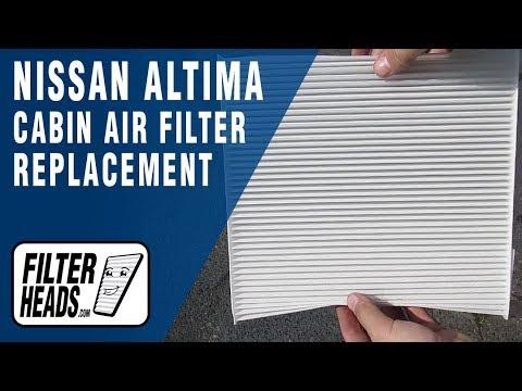 How to Replace Cabin Air Filter 2009 Nissan Altima | AQ1140