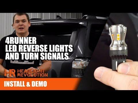 How to Replace Rear Turn Signal Bulbs on a 2016 Toyota 4Runner (7440A Amber)