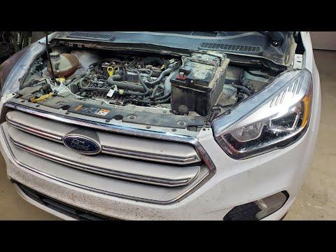 How to Replace the 12V Battery in a 2017-2026 Ford Escape (Engine: Inline 4 2.0L)