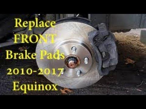 How to Replace Front Brake Pads on a 2010-2017 Chevrolet Equinox
