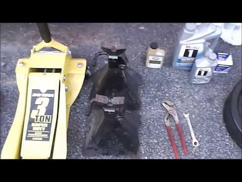 CHANGING THE OIL ON AN '08 CHEVY SUBURBAN 1500......