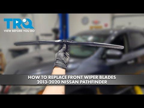 How to Replace Front Wiper Blades 2013-2020 Nissan Pathfinder