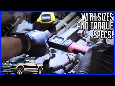 How to Replace Spark Plugs RAM 1500 5.7L V8 - There is a Trick to It!