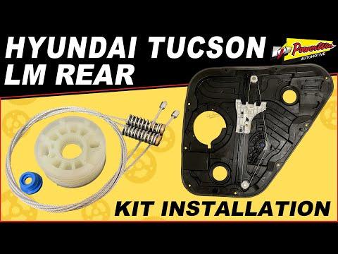 How to Replace Rear Window Regulators on a 2014 Hyundai Tucson