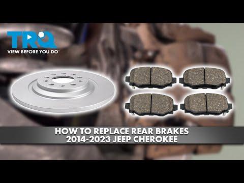 How to Replace Rear Brakes 2014-2023 Jeep Cherokee