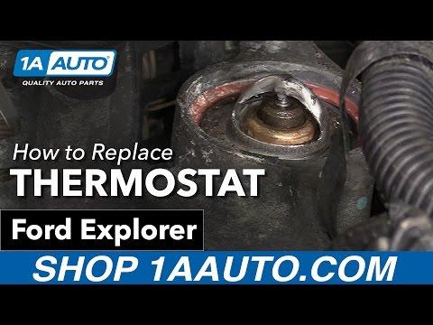 How to Replace Thermostat 06-10 Ford Explorer