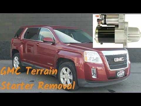 GMC terrain starter removal. Very simple the Clay way.