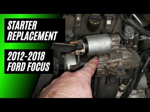 Starter Replacement 2012-2018 Ford Focus 2.0L