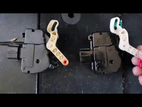How to Replace the Rear Sliding Door Lock Actuator on a 2016 Dodge Grand Caravan