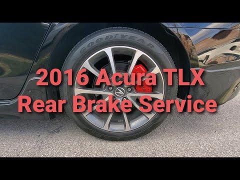How to Replace Rear Brake Pads & Rotors on a 2015-2020 Acura TLX (EPB Maintenance Mode)