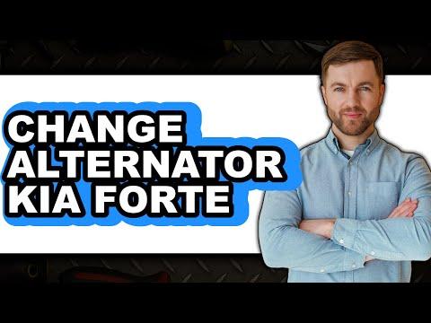 How To Change Alternator Kia Forte - Step By Step