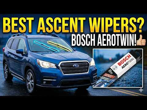 How to Replace Front Windshield Wiper Blades on a 2019-2026 Subaru Ascent