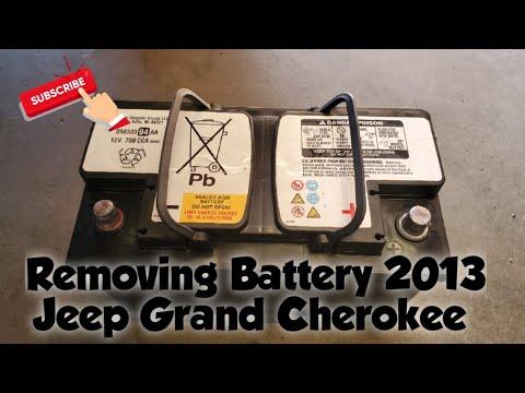 How to Replace the Battery on a 2007-2021 Jeep Grand Cherokee (Engine: V6 3.6L)