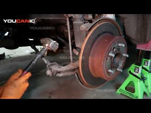 2007-2011 2.4L Toyota Camry Hybrid - Rear Brake Pads and Rotor Replacement