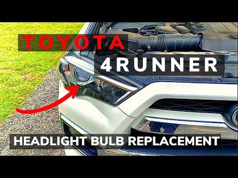 4Runner Headlight Bulb Replacement
