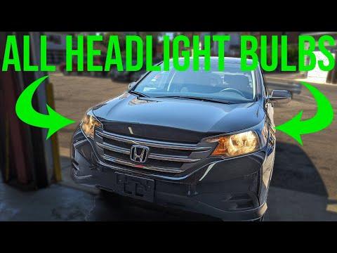 How to Replace Both Headlight Bulbs on a 1997-2019 Honda CR-V