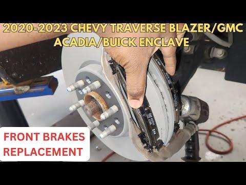 How to Replace Front Brake Pads on a 2020-2024 Chevrolet Traverse (Step-by-Step Guide)
