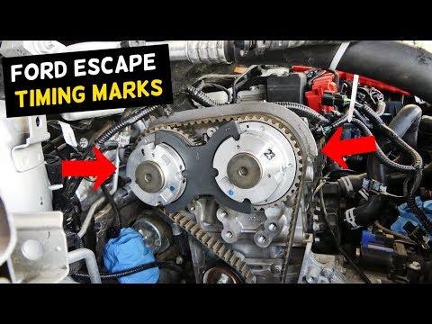 How to Replace the Timing Chain on a 2005-2019 Ford Escape 2.5L (Engine: Inline 4 2.0L)
