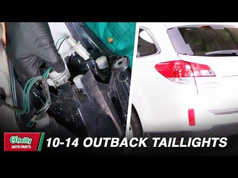 How to Replace Both Tail and Brake Light Bulbs on a 2004-2016 Subaru Outback (Trim: 3.6R Limited)