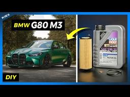 How to change the OIL and FILTER on a BMW G80 M3 (S58) + RESET OIL LIGHT