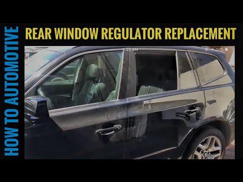 How to Replace the Rear Window Regulator on a 2013-2018 BMW X3 (F25)