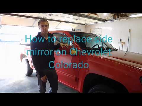 How to replace side mirror on Chevrolet Colorado