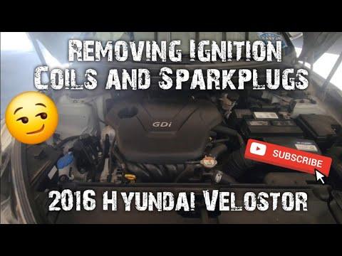 How to: Remove Ignition Coils & Sparkplugs (2016 Hyundai Veloster)
