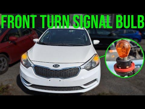 How to Replace Front Turn Signal Bulb - Kia Forte (2014-2016)