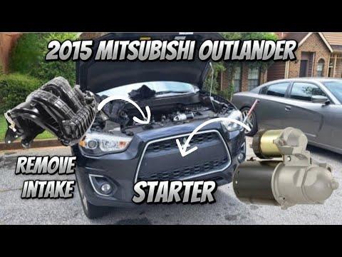 2015 MITSUBISHI OUTLANDER SPORT 2.4 | STARTER REPLACEMENT | NO START | Howto/Diy