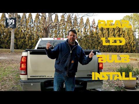 How to Replace Tail Light Bulbs on a 2007-2013 GMC Sierra / Chevrolet Silverado