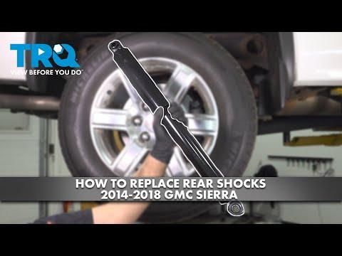 How to Replace Rear Shock Absorbers on a 2019 GMC Sierra 1500