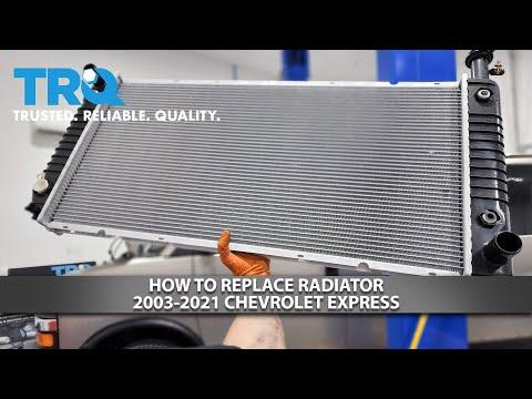 How to Replace Radiator 2003-2021 Chevrolet Express