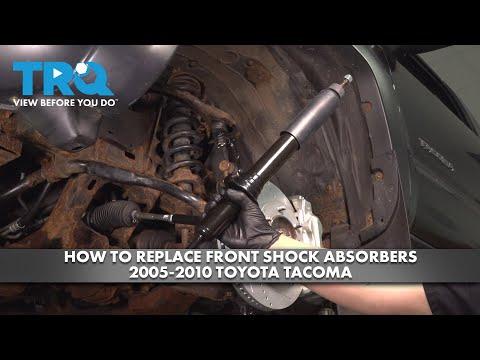 How to Replace Front Shock Absorbers 2005-2010 Toyota Tacoma