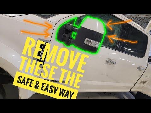 | HOW TO | Remove the side mirror off your 2017 2018 2019 2020 2021 2022 Ford Superduty truck