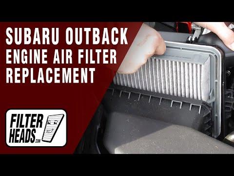 How to Replace the Engine Air Filter on a 2005-2019 Subaru Outback 3.6L (Engine: Flat 6 3.6L)