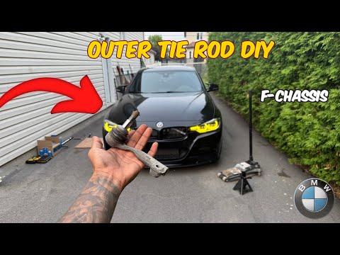 How to Replace the Front Outer Tie Rod End on a 2016 BMW 340i (F30)