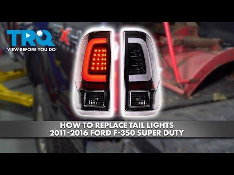 How to Replace Tail Lights 2011-2016 Ford F-350 Super Duty