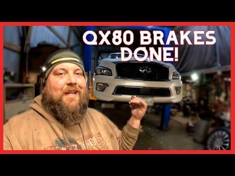 How to Replace Front Brake Pads | 2014–2020 Infiniti QX80 / Nissan Armada